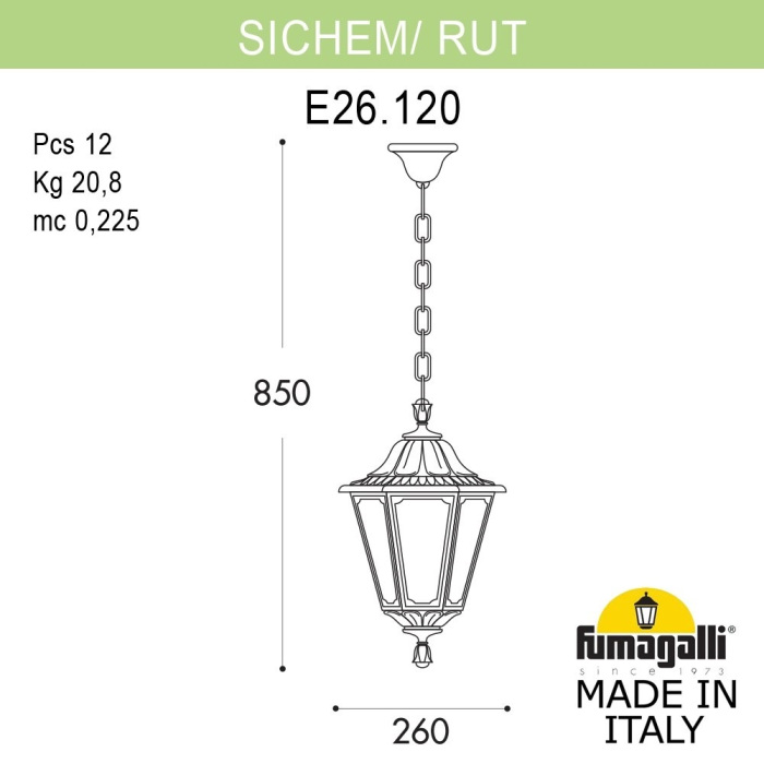 E26.120.000.AXE27 Fumagalli