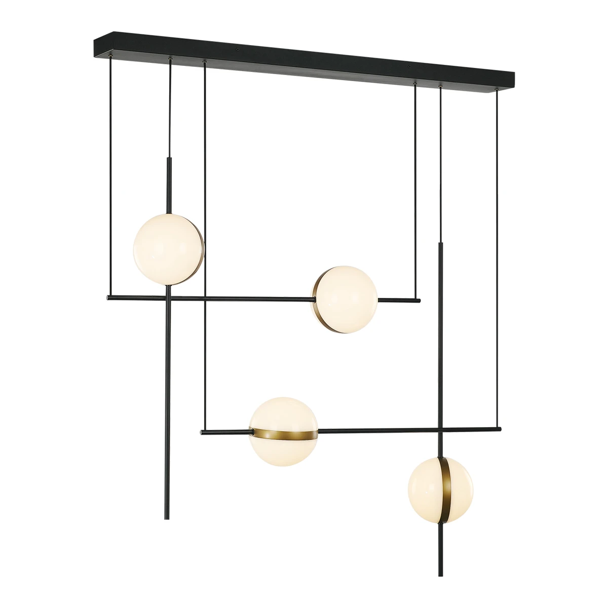MD2062-4B black/brass Delight Collection