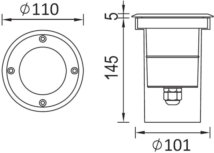 73202A SS Oasis Light