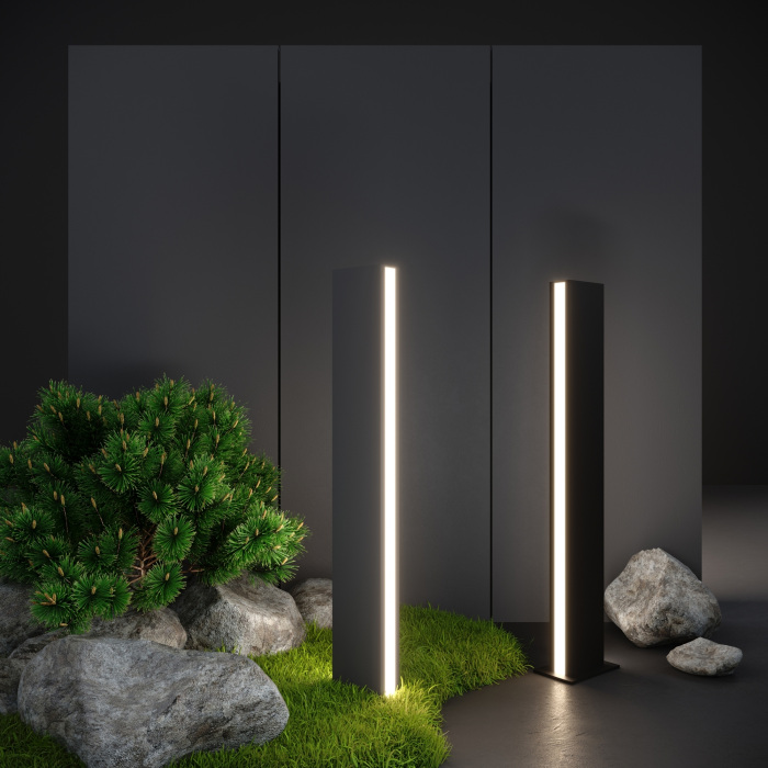 1538 TECHNO LED серый Elektrostandard