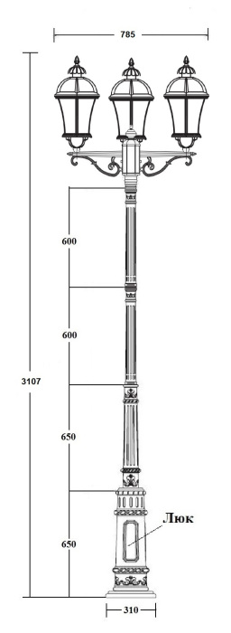 95210LB 02C E7 Bl Oasis Light