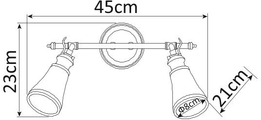 A9231AP-2CC Arte Lamp