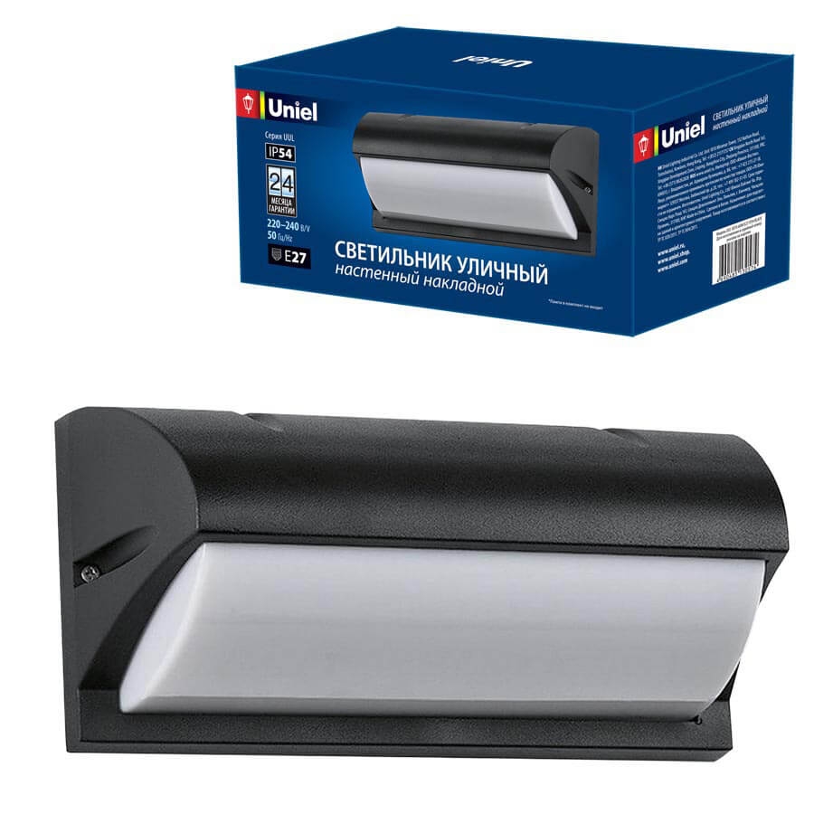 UUL-S07A 60W/E27 IP54 BLACK Uniel