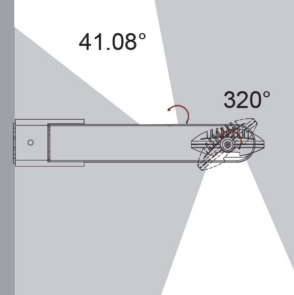 W6144S-2-4000K Gr Oasis Light