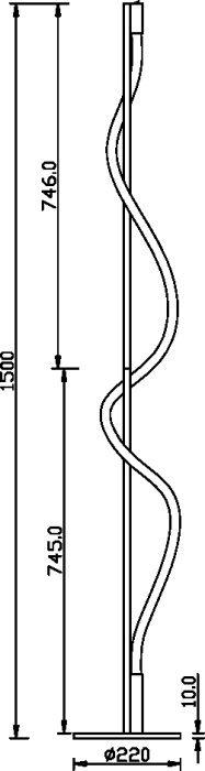 MOD166FL-L15B3K Maytoni