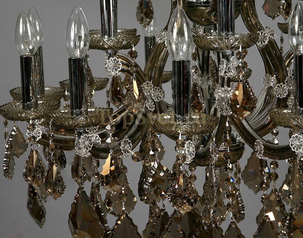 3013/18+1/AS chrome honey Asfour Crystal