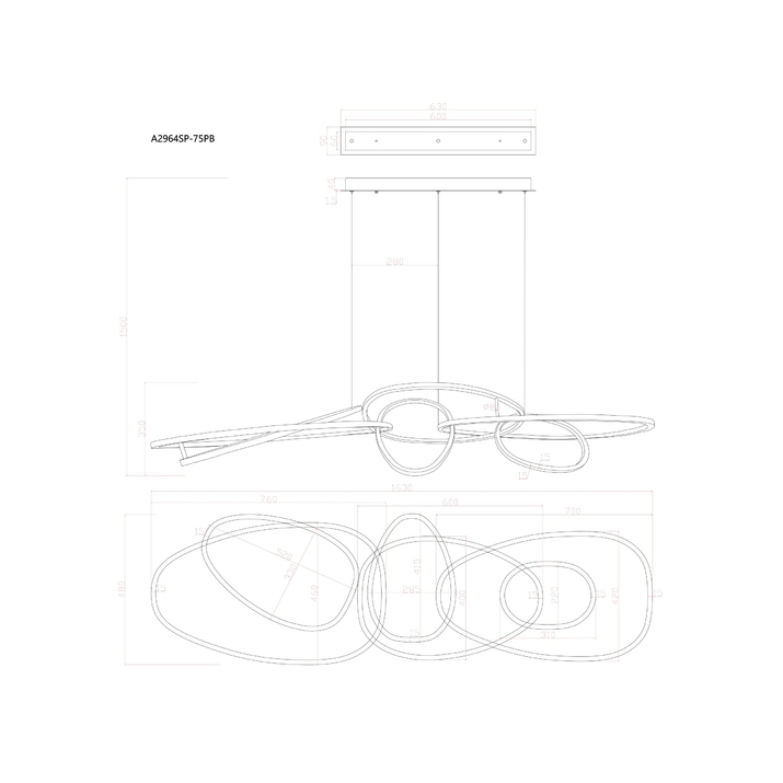 A2964SP-75PB Arte Lamp