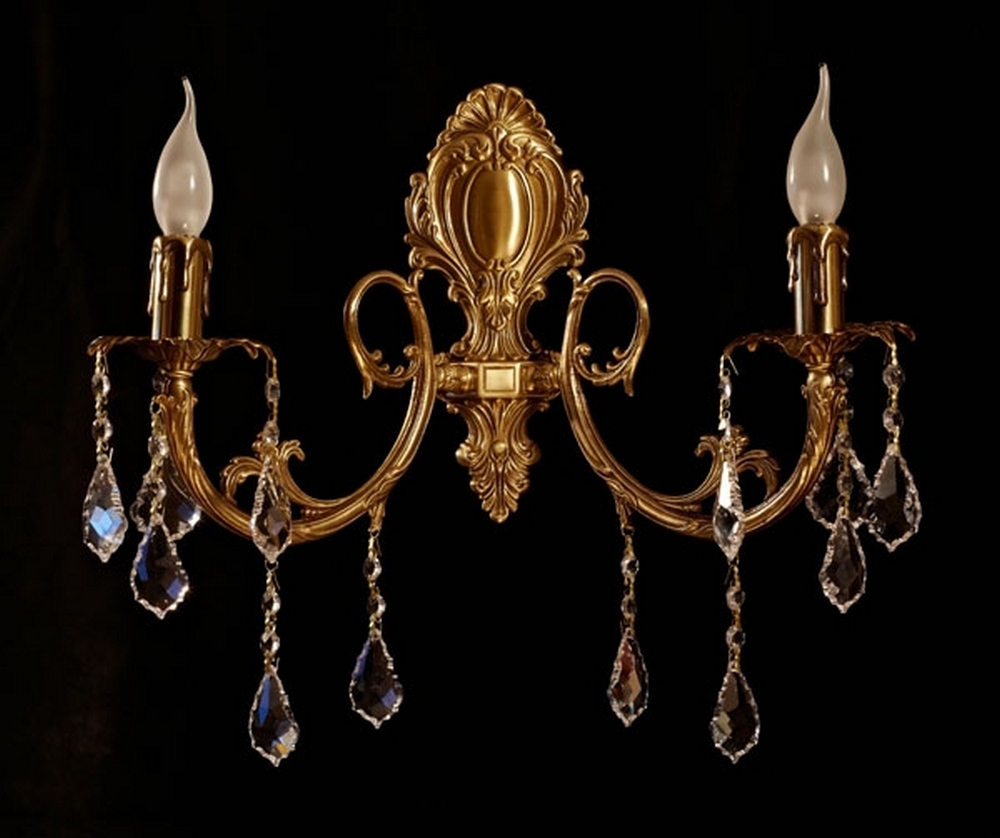 8888/2 AB Leaf crystal Brizzi