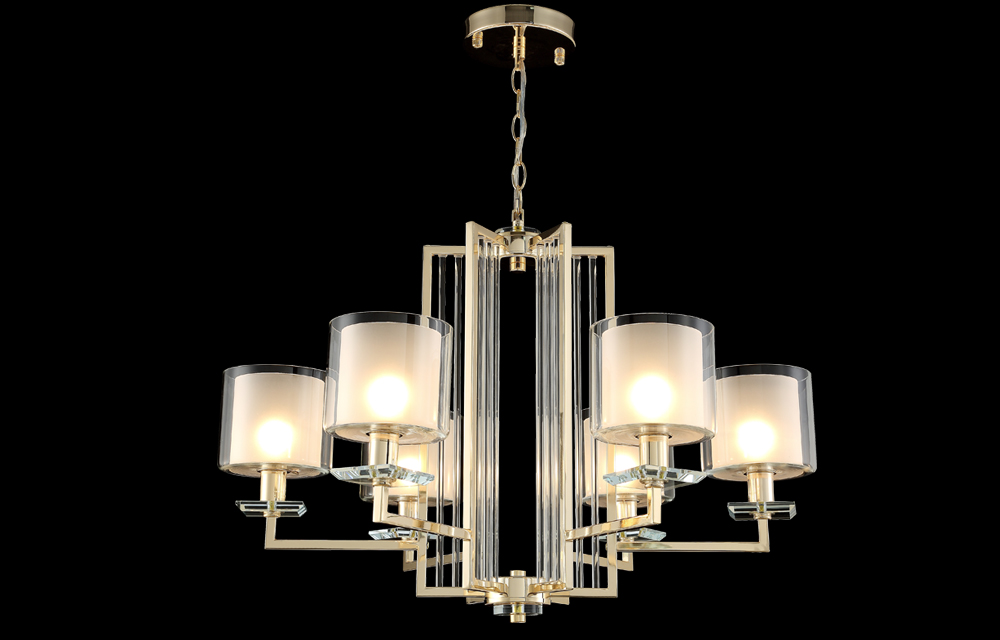 NICOLAS SP-PL6 GOLD/WHITE Crystal Lux