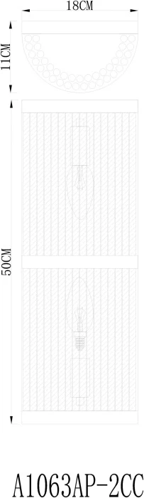 A1063AP-2CC Arte Lamp