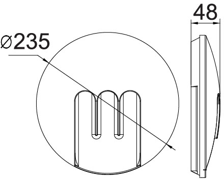 W1871 CB Oasis Light