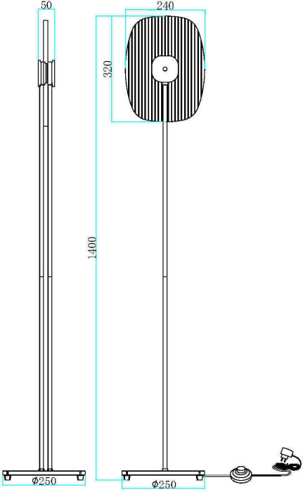 MOD152FL-L1BK Maytoni