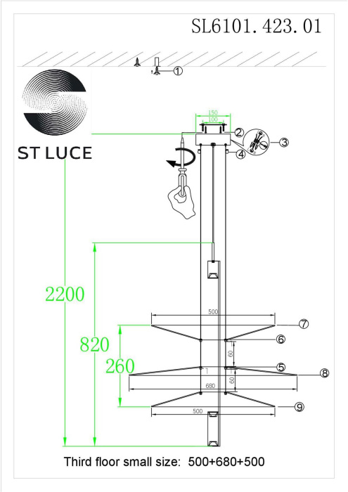 SL6101.423.01 ST Luce