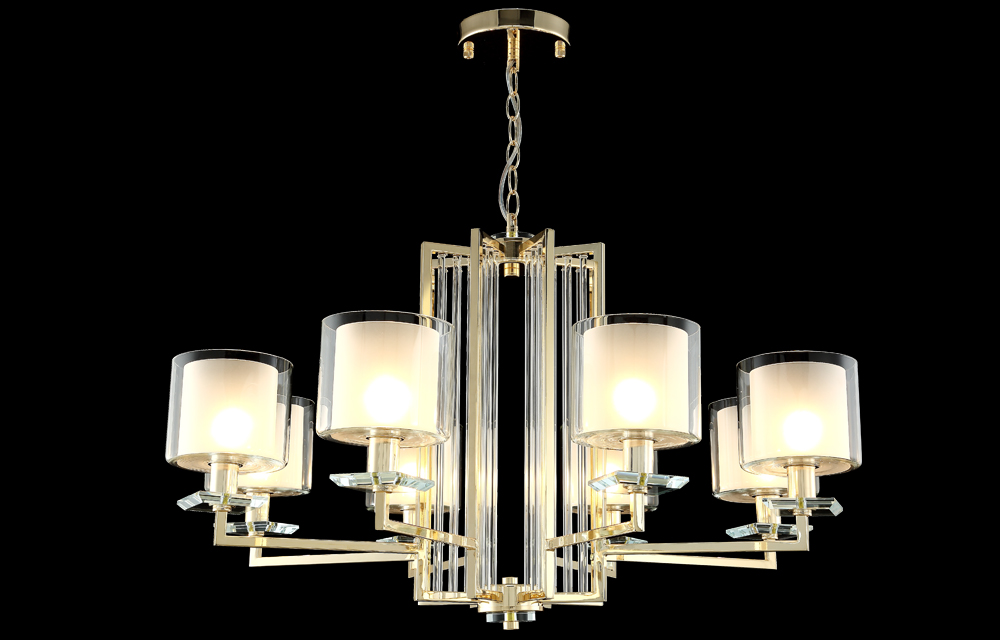 NICOLAS SP-PL8 GOLD/WHITE Crystal Lux