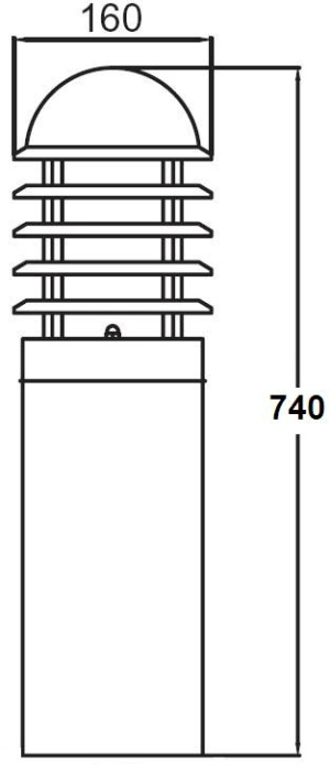 75895-740 SS Oasis Light