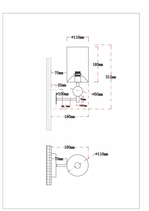 A4027AP-1PB Arte Lamp