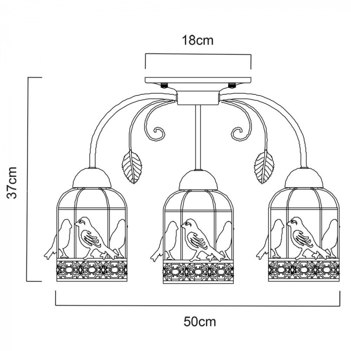 A5090PL-3WG Arte Lamp