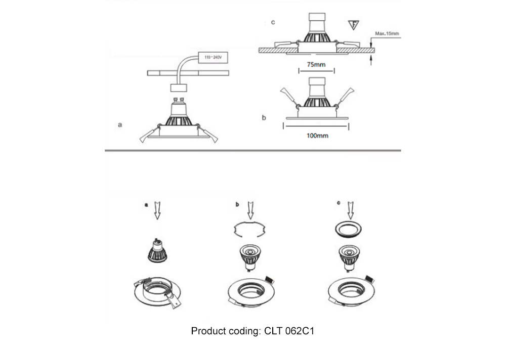CLT 062C1 BL Crystal Lux