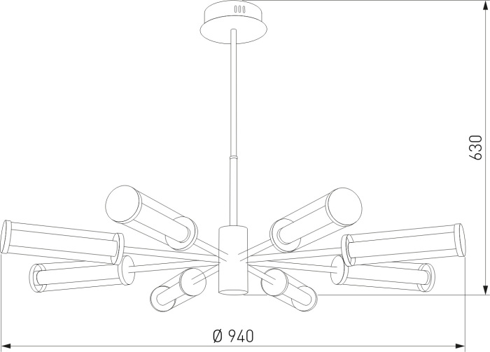 50386 LED латунь Eurosvet
