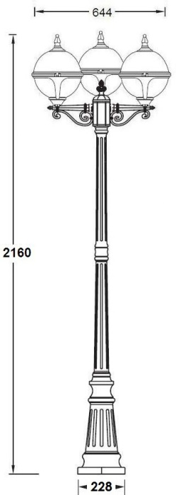 88409B Bl Oasis Light