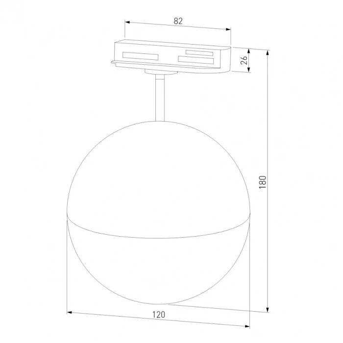 Glob GX53 Хром (MRL 1015) однофазный Elektrostandard