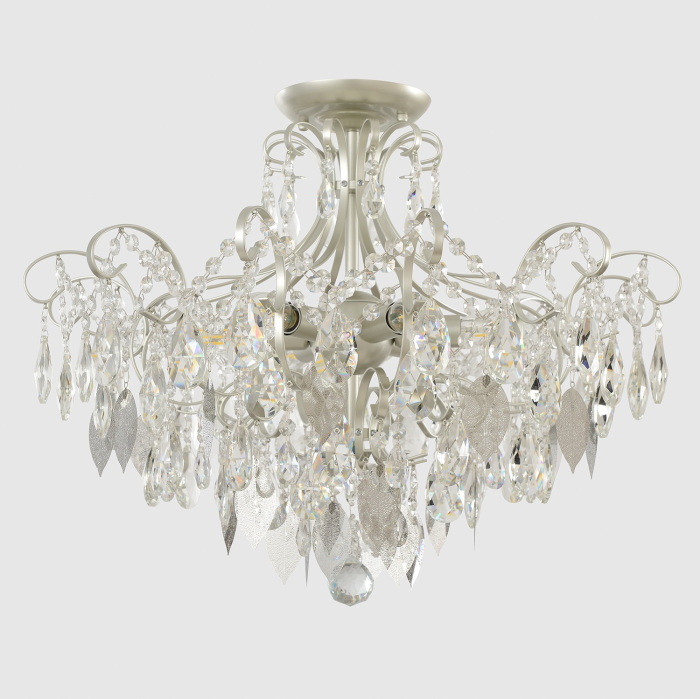ESMIRALDA PL6 SILVER Crystal Lux