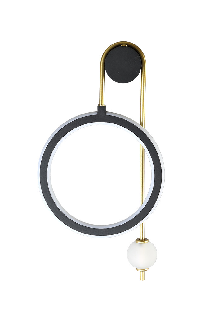 CORIDA AP25W LED BLACK/GOLD Crystal Lux