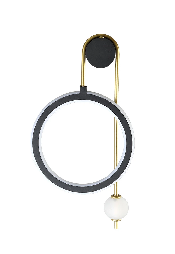 CORIDA AP25W LED BLACK/GOLD Crystal Lux