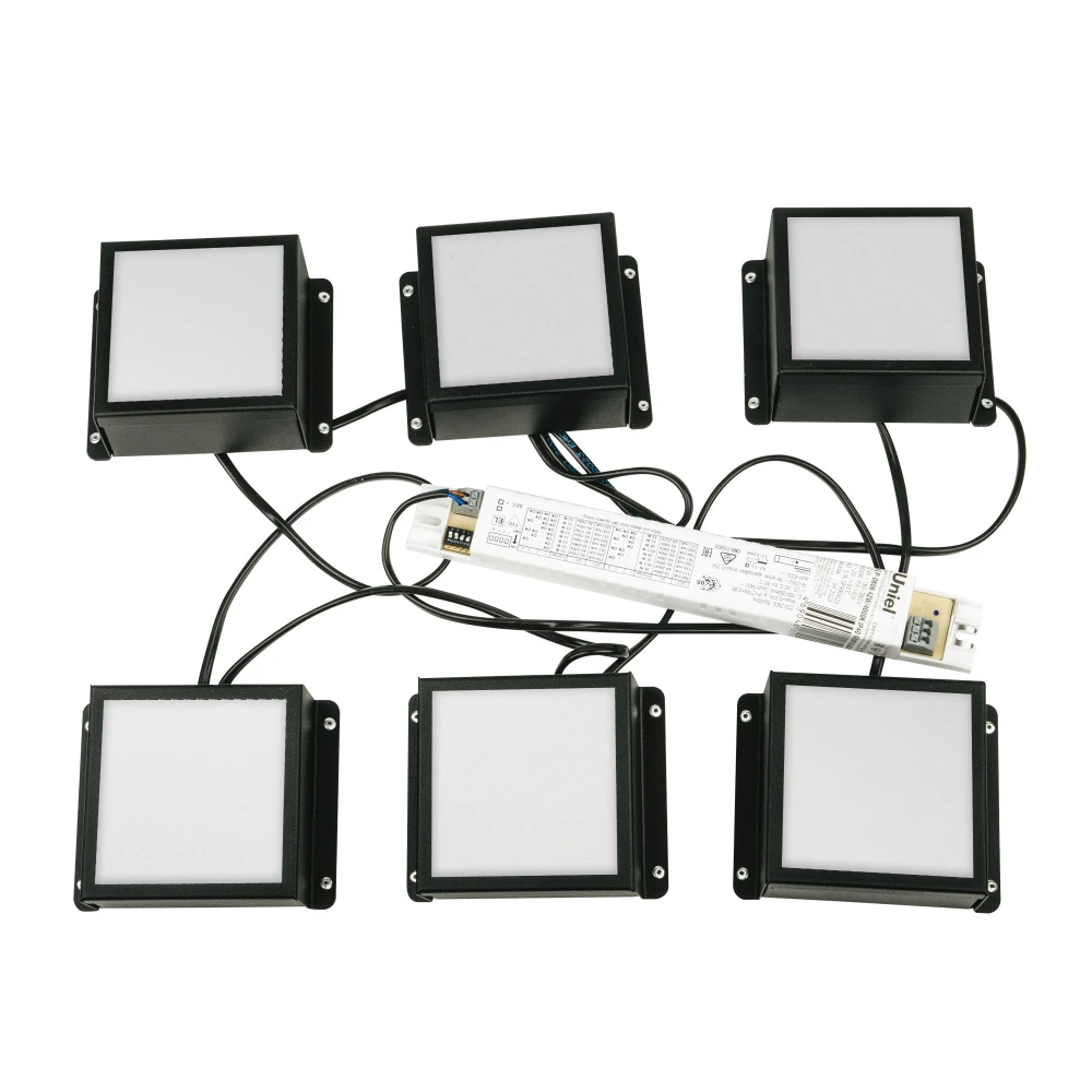 ULP-0808 42W/4000К IP40 GRILYATO OPAL BLACK KIT06 Uniel