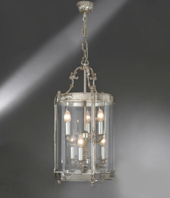 L 04/3+3 ANTIQUE SILVER Nervilamp