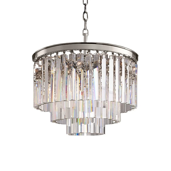 KR0387P-6 chrome/clear Delight Collection