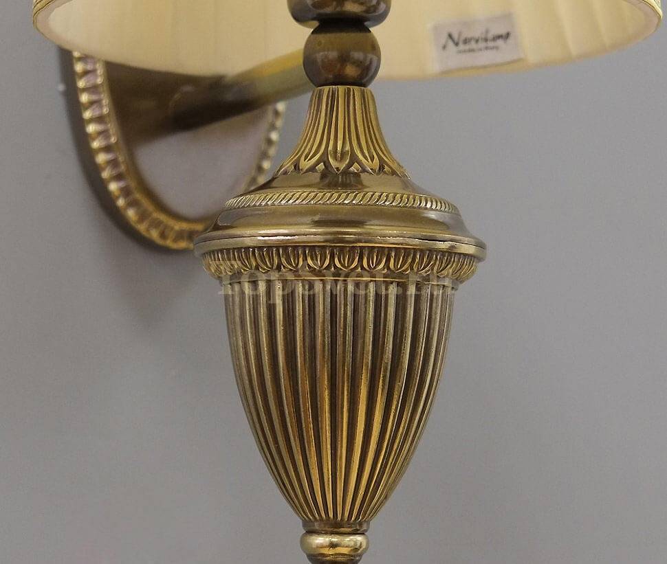 870/2A BR.GOLD+ IVORY SHADE Nervilamp