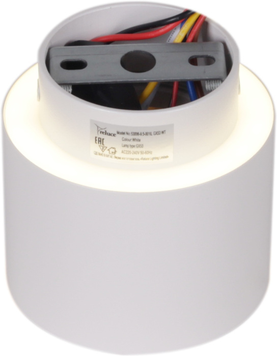 53006-9.5-001IL GX53+LED3W WT Reluce