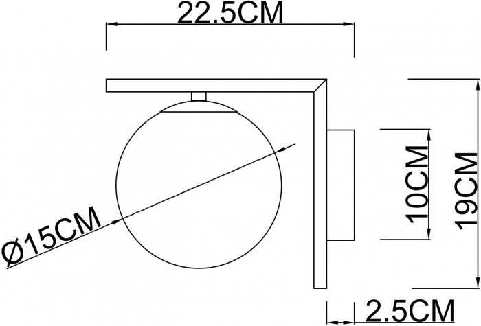 A1924AP-1CC Arte Lamp