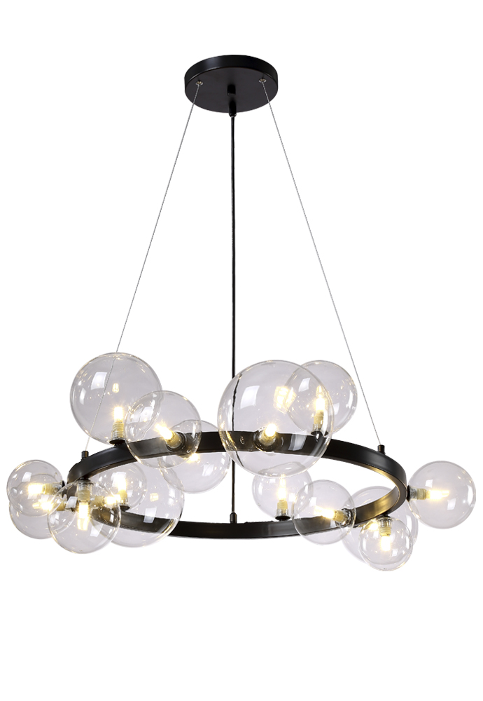AGATA SP15 V2 BLACK/TRANSPARENTE Crystal Lux