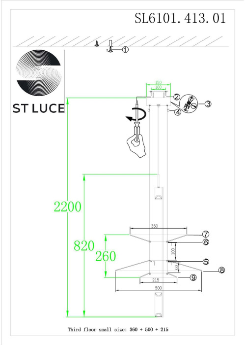 SL6101.413.01 ST Luce