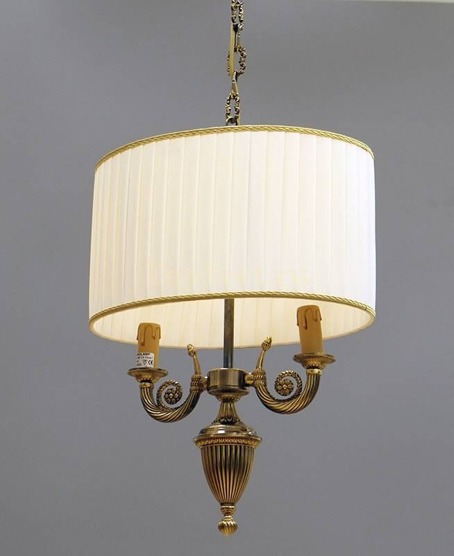 870/2S BR.GOLD+ IVORY SHADE Nervilamp