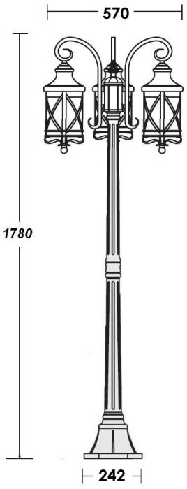 84808B/18 Gb Oasis Light