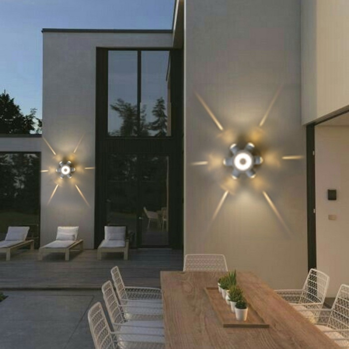 86973-9.2-007U LED2W+6*1W WT Reluce