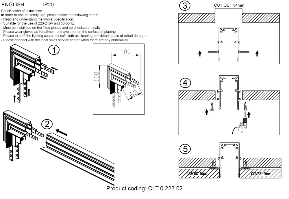 CLT 0.223 02 BL Crystal Lux