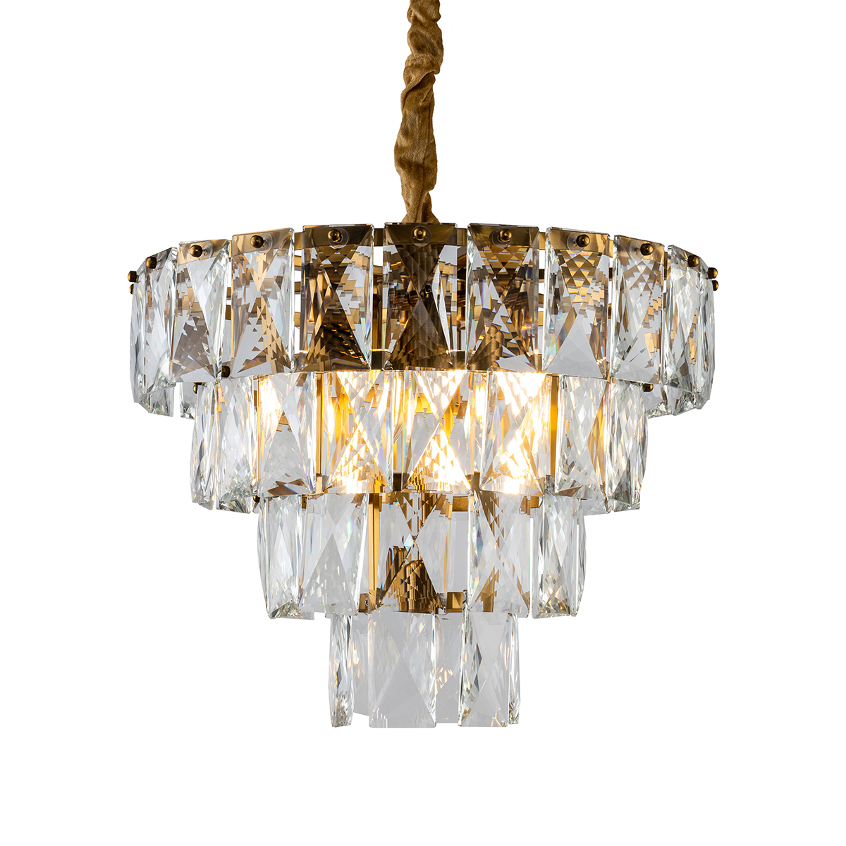 KG1113P-7 brass/clear Delight Collection