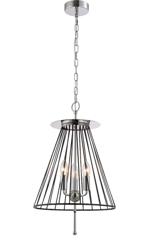 MODESTO SP3 BLACK/CHROME