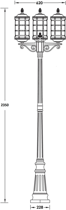 81209B Bl Oasis Light