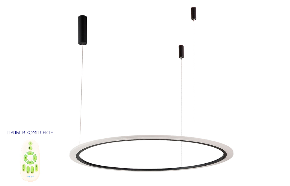 MANZANA SP40W LED D1000 BLACK Crystal Lux