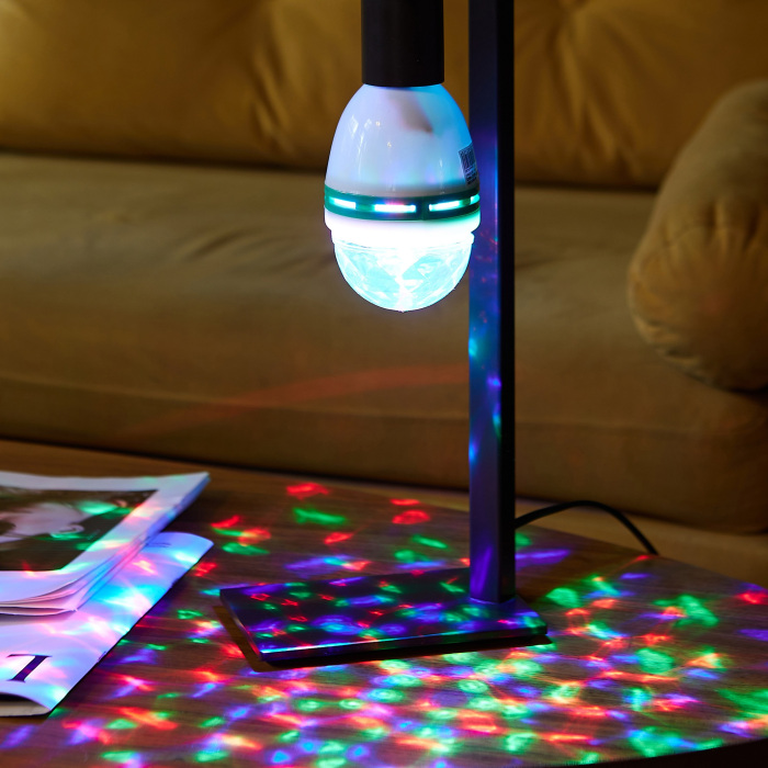Светодиодный светильник-проектор ULI-Q301 03W/RGB/E27 WHITE Volpe