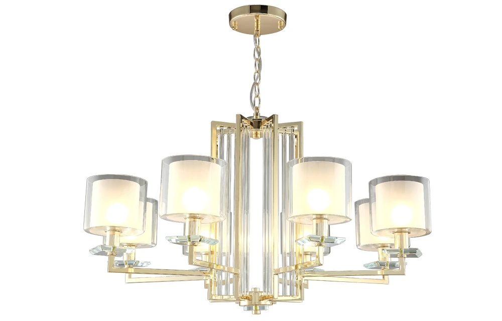 NICOLAS SP-PL8 GOLD/WHITE Crystal Lux