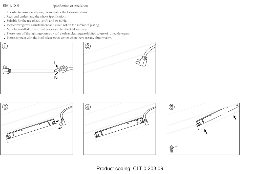 CLT 0.203 09 BL Crystal Lux