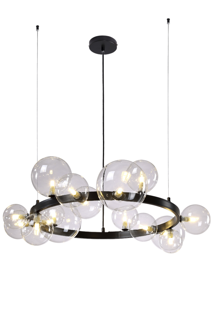 AGATA SP15 V2 BLACK/TRANSPARENTE Crystal Lux