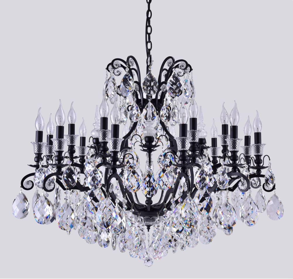MAGNIFICO SP19 BLACK/TRANSPARENT Crystal Lux