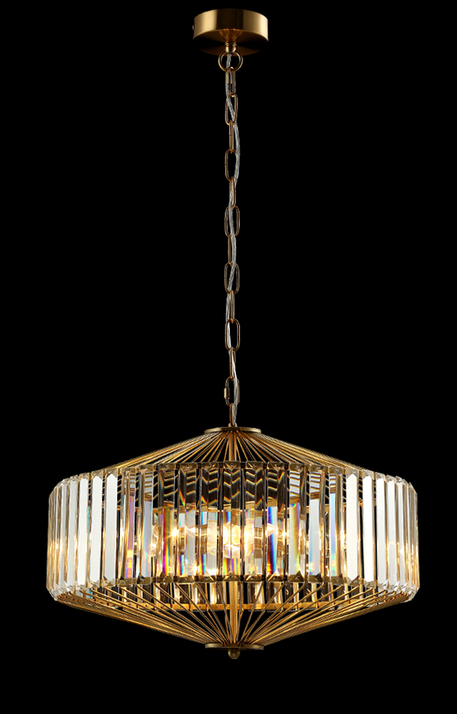 FIESTA SP5 BRASS/TRANSPARENTE Crystal Lux